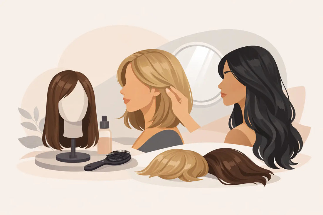 Human Hair Premium Wigs for Women That Feel Real