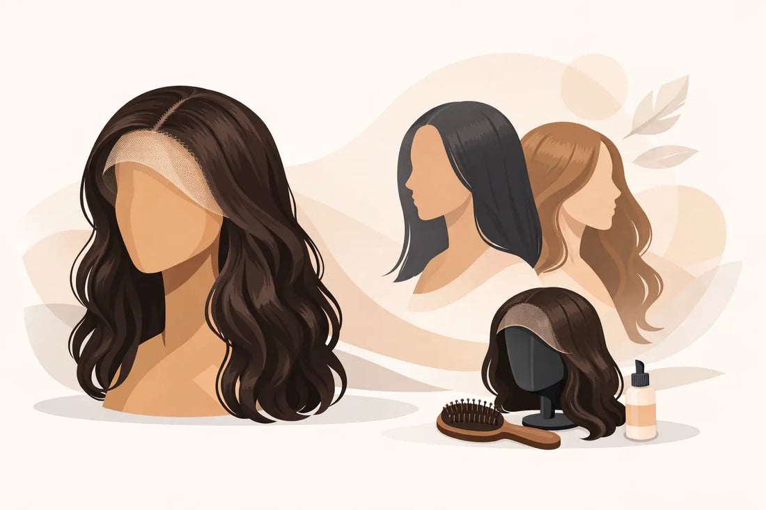 Premium Human Hair Lace Front Wigs
