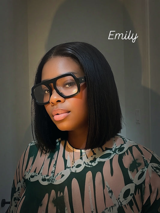 D Emily Premium Bob Wig (Non Medical)