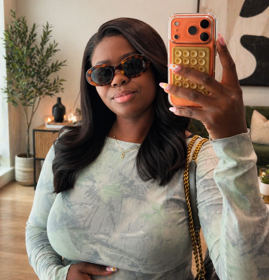 Gina Wig 14" Premium virgin Human Hair Wig