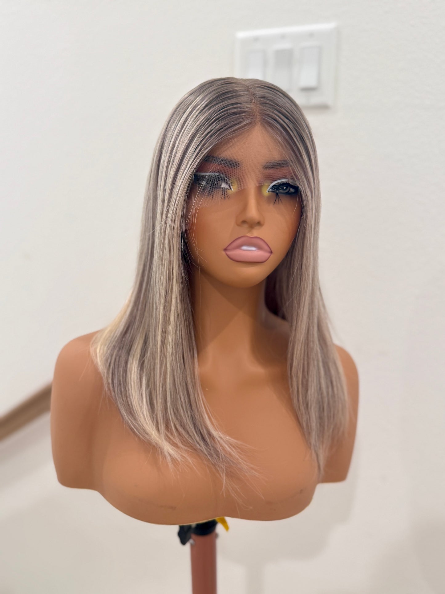 Gabby Silky Straight Wig - Blonde
