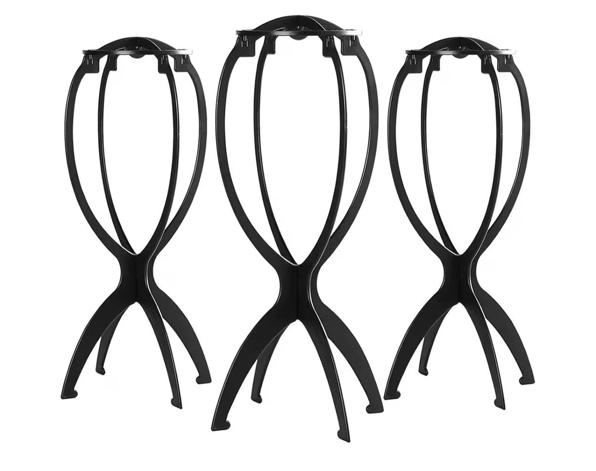 Lightweight Hanging Wig Rack for Storage & Drying